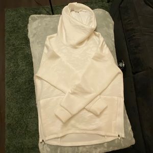 COPY - White embossed camo hoodie - fabletics siz…